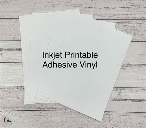 Printable Adhesive Vinyl